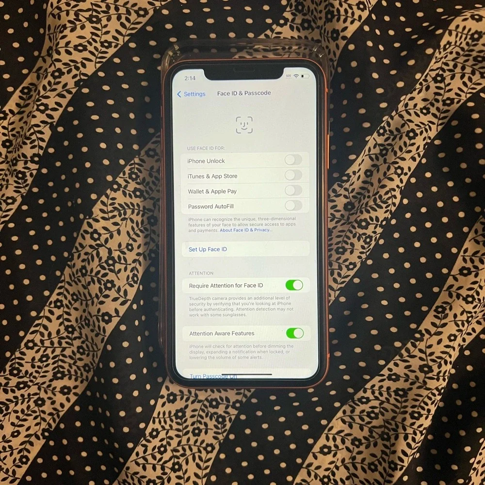Apple iPhone XR - 64 GB -Coral (Straight Talk) Custom Mirror Silver Chrome Back